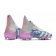 adidas Predator Freak + FG Shoes Silver Blue Pink