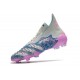 adidas Predator Freak + FG Shoes Silver Blue Pink