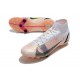 Nike Mercurial Superfly 8 Elite AG Cleat White Black Bright Crimson Pink Blast