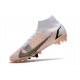 Nike Mercurial Superfly 8 Elite AG Cleat White Black Bright Crimson Pink Blast