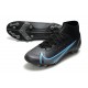 Nike Mercurial Superfly 8 Elite AG Cleat Black Iron Grey