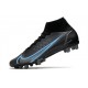 Nike Mercurial Superfly 8 Elite AG Cleat Black Iron Grey