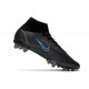 Nike Mercurial Superfly 8 Elite AG Cleat Black Iron Grey