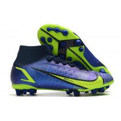 Nike Mercurial Superfly 8 Elite AG Recharge - Sapphire Volt Blue Void