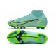 Nike Mercurial Superfly 8 Elite AG Cleat Dynamic Turq Lime Glow