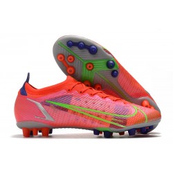 Nike Mercurial Vapor XIV Elite Artificial Turf Bright Crimson Metallic Silver