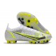 Nike Mercurial Vapor XIV Elite Artificial Turf White Black Metallic Silver Volt