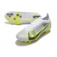 Nike Mercurial Vapor XIV Elite Artificial Turf White Black Metallic Silver Volt