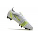 Nike Mercurial Vapor XIV Elite Artificial Turf White Black Metallic Silver Volt