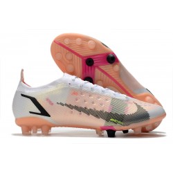 Nike Mercurial Vapor XIV Elite Artificial Turf White Black Bright Crimson Pink Blast