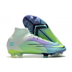 Nike Mercurial Superfly VIII Elite DF FG Dream Speed 5 - Barely Green Volt Electro Purple