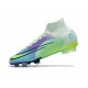 Nike Mercurial Superfly VIII Elite DF FG Dream Speed 5 - Barely Green Volt Electro Purple