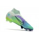 Nike Mercurial Superfly VIII Elite DF FG Dream Speed 5 - Barely Green Volt Electro Purple