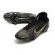 Nike Mercurial Superfly 8 Elite FG Shadow - Black Metallic Gold Metallic Silver