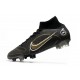 Nike Mercurial Superfly 8 Elite FG Shadow - Black Metallic Gold Metallic Silver