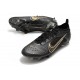 Nike Mercurial Vapor14 Elite FG Shadow - Black Metallic Gold Metallic Silver