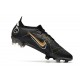 Nike Mercurial Vapor14 Elite FG Shadow - Black Metallic Gold Metallic Silver