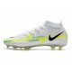 Nike Phantom GT2 Elite DF FG White Black Blue