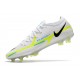 Nike Phantom GT2 Elite FG White Black Blue