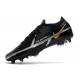 Nike Phantom GT2 Elite FG Black Metallic Dark Grey Metallic Gold