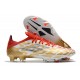 adidas X Speedflow.1 FG Soccer Shoes Gold White Red