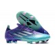 adidas X Speedflow.1 FG Shoes Purple Rush Silver Metallic Mint Rush