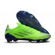 adidas X Speedflow.1 FG Soccer Shoes Green Purple
