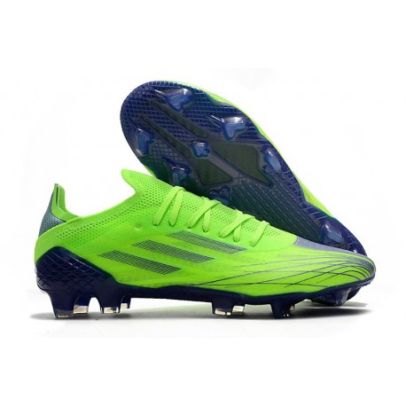 adidas X Speedflow.1 FG Soccer Shoes Green Purple