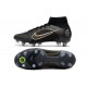 Nike Mercurial Superfly VIII Elite SG PRO AC Shadow - Black Metallic Gold Metallic Silver