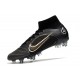 Nike Mercurial Superfly VIII Elite SG PRO AC Shadow - Black Metallic Gold Metallic Silver