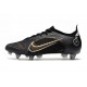 Nike Mercurial Vapor 14 Elite SG-Pro Shadow - Black Metallic Gold Metallic Silver