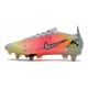 Nike Mercurial Vapor 14 Elite SG-Pro White Black Bright Crimson Pink Blast