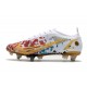 Nike Mercurial Vapor 14 Elite SG-Pro White Gold Red