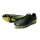 2016 Nike Magista Opus Men's Firm-Ground Soccer Cleats Dark Citron Volt Black