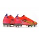 Nike Mercurial Vapor 14 Elite SG-Pro Spectrum - Bright Crimson/Metallic Silver