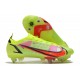 Nike Mercurial Vapor 14 Elite SG-Pro Volt Bright Crimson Black