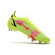 Nike Mercurial Vapor 14 Elite SG-Pro Volt Bright Crimson Black