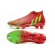 adidas Predator Edge + FG Laceless Red Green