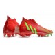 adidas Predator Edge + FG Laceless Red Green