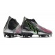 adidas Predator Edge + FG Laceless Silver Black Solar Pink