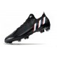 adidas Predator Edge.1 FG Low Cut Darkness - Core Black Footwear White Vivid Red