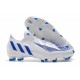 adidas Predator Edge.1 FG Low Cut Diamond Edge - Footwear White Hi-Res Blue