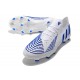 adidas Predator Edge.1 FG Low Cut Diamond Edge - Footwear White Hi-Res Blue