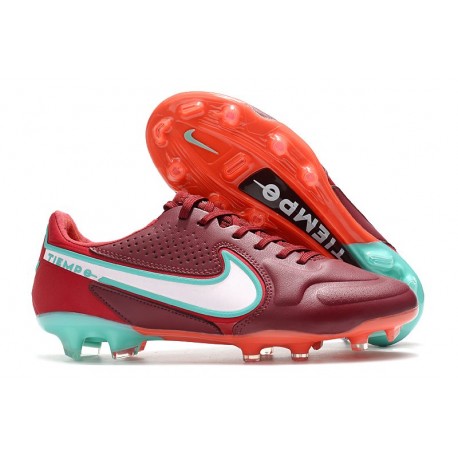 Nike Tiempo Legend IX Elite FG Leather Blueprint - Team Red/White/Mystic Hibiscus