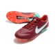 Nike Tiempo Legend IX Elite FG Leather Blueprint - Team Red/White/Mystic Hibiscus