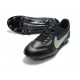 Nike Tiempo Legend IX Elite FG Leather Black Gold Blue