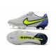 Nike Tiempo Legend IX Elite FG Leather Grey Fog Volt Sapphire