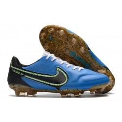 Nike Tiempo Legend IX Elite FG Leather Blue Black