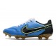 Nike Tiempo Legend IX Elite FG Leather Blue Black