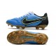 Nike Tiempo Legend IX Elite FG Leather Blue Black